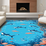 Bright Transitional Seaside Influence(Blue)