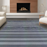 Ultra Soft Area Rug, Non Slip, Stain Resistant, Washable Area Rugs for Living Room, Bedroom, Stylish Farmhouse Tiled Arrangement(Gray)