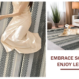 Elegant Textured Fishbone Aesthetic(Beige)