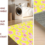 Vivid Circular Nature Inspired Design(Yellow)