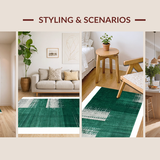 Artistic Green Abstract Aesthetic(Green)