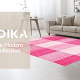 Fresh White and Pink Visual Harmony(Pink)