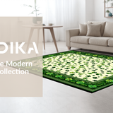 Charming Natural Coir Design(Green)