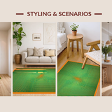 Mesmerizing Colorful Abstract(Green)