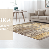 Ultra Soft Area Rug, Non Slip, Stain Resistant, Washable Area Rugs for Living Room, Bedroom, Vibrant Modern Wildlife Aesthetic(Beige)