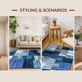 Fresh Coastal Striped Aesthetic(Blue)