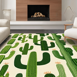 Contemporary Square Plant Aesthetic(Green)