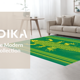 Eclectic Vibrant Wildlife Design(Green)