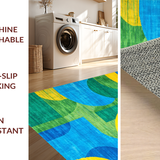 Dynamic Modern Curved Visuals(Blue)