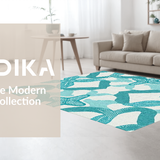 Modern Tropical Print Inspiration(Blue)