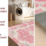 Fresh Playful Geometric Arrangement(Pink)