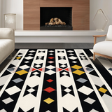 Contemporary Monochrome Lattice(Black)