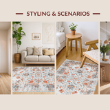 Sophisticated Minimalist Floral Touch(Gray)