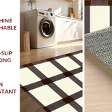 Ultra Soft Area Rug, Non Slip, Stain Resistant, Washable Area Rugs for Living Room, Bedroom, Cozy Neutral Shaggy Appeal(Beige)