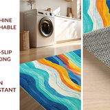 Dynamic Woven Circular Motif(Blue)