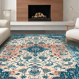 Elegant Lagoon Toned Vintage Motif(Beige)