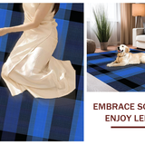 Timeless Vintage Plaid Charm(Blue)