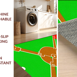 Energetic Baseball Inspired Design(Green)