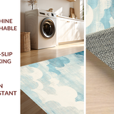 Chic Contemporary Plush Textured(Blue)