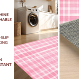Pastel Abstract Checkerboard Texture(Pink)