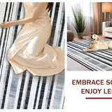 Classic Dual Tone Linear With Farmhouse Inspired Design(Black)