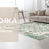 Trendy Faded Diamond Composition(Green)