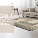 Sleek Transitional Geometric Arrangement(Beige)