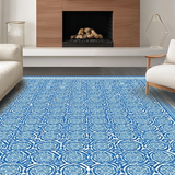 Charming Vintage Waves(Blue)