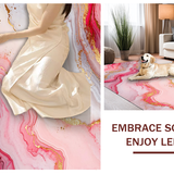 Minimalist Abstract Marble Elegance(Pink)