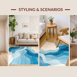 Dynamic Modern Textured Illusion(Beige)