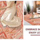 Eclectic Terracotta Geometric Motif(Pink)