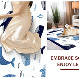 Cotton Tufted Ocean Vibe(Blue)