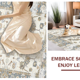 Elegant Abstract Design with Neutral Tones(Beige)