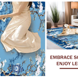 Rustic Earthy Floral Embellishments(Blue)