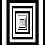 Ultra Soft Area Rug, Non Slip, Stain Resistant, Washable Area Rugs for Living Room, Bedroom, Contemporary Monochrome Striped Rug With Diamond Lattice Pattern For Home(Black)
