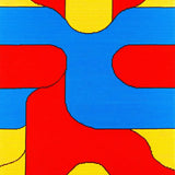 Contemporary Textured Wavy(Red)