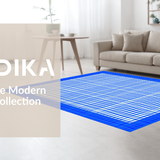 Vibrant Seasonal Checkerboard Look(Blue)