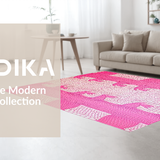 Delightful Pink and Green Fusion(Pink)