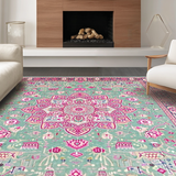 Vibrant Patterned Ogee Elegance(Green)