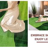 Contemporary Cozy Shag Design(Green)