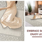 Cozy Earthy Trellis Motif(Gray)