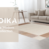 Ultra Soft Area Rug, Non Slip, Stain Resistant, Washable Area Rugs for Living Room, Bedroom, Elegant Natural Fiber Composition(Beige)