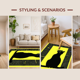 Lively Cartoonish Feline Style(Yellow)