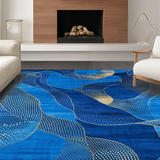 Artistic Multi Hued Wave(Blue)
