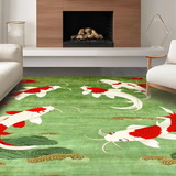 Artistic Abstract Fish Design(Green)