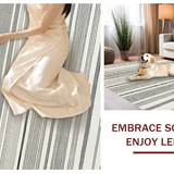 Chic Monochrome Striped Design(Beige)