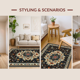 Eclectic Earth Tone Medallion(Blue)