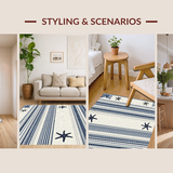 Chic Nautical Patterned Accent(Blue)