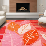 Rustic Abstract Color Play(Red)