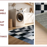 Elegant Earth Toned Trellis Design(Black)